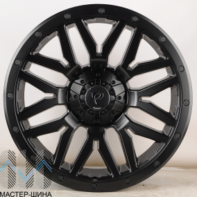 Powcan Y5369 9.0x20/5x127 D77.8 ET15 Black Matt