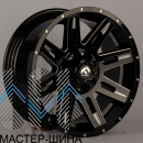 Luistone L903 9.0x20/10x127/139.7 D77.8 ET0 Gloss Black Milled