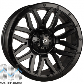 Powcan Y5369 9.0x20/5x127 D77.8 ET15 Black Matt